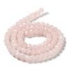 Baking Paint Imitation Jade Glass Bead Strands DGLA-A034-J6MM-A41-4