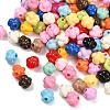 Opaque Acrylic Beads OACR-B036-06-1