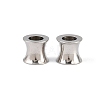 Tarnish Resistant 304 Stainless Steel European Beads LS-STAS-E039-1-3