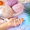 3 Skeins 3 Colors Polyester Yarn DIY-MB0002-06C-7