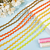 Gorgecraft 50M 4 Colors Wave Bending Fringe Trim OCOR-GF0003-49-4