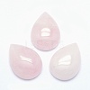 Natural Rose Quartz Cabochons X-G-E491-B-21-1