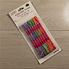 8 Skeins 8 Colors 6-Ply Polycotton(Polyester Cotton) Embroidery Floss LS-PW22063001471-1