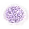 Transparent Spray Painted Glass Beads X1-EGLA-N018-4mm-02-1