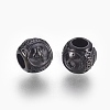 316 Surgical Stainless Steel European Beads STAS-P212-18B-05-1