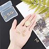 Brass Micro Pave Clear Cubic Zirconia Toggle Clasps KK-NB0002-37G-NF-3