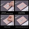 Adhesive Sticker Coated Scratch Off Film Password Sticker DIY-BC0001-21-6