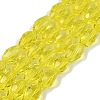 Transparent Glass Beads Strands EGLA-N013-T4mm-D26-1