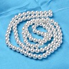 ABS Plastic Imitation Pearl Round Beads MACR-S789-20mm-01-2