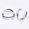 Transparent Acrylic Finger Rings RJEW-T010-01A-4