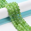 Dyed Natural Malaysia Jade Beads Strands G-G021-02A-04-1
