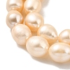 Natural Cultured Freshwater Pearl Beads Strands PEAR-I007-01E-05B-4