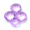 Transparent Acrylic Pendants TACR-S144-53-2