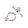 SHEGRACE Brass Toggle Clasps XGR0121P-156P-2