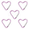 5Pcs Zinc Alloy Spring Gate Rings FIND-TA0009-73K-2