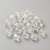 Plating Acrylic Beads OACR-WH20006-01B-1