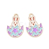 Easter Alloy Enamel Pendants LS-ENAM-I055-01KCG-09-1