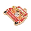Thanksgiving Day Alloy Pendants LS-ENAM-R007-01G-06-2