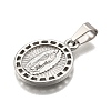 304 Stainless Steel Pendants STAS-B086-10B-P-2