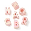 UV Plating Rainbow Iridescent Acrylic Beads OACR-C012-01E-1-2