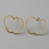 Golden Brass Hollow Geometry Stud Earrings EJEW-WH0012-127G-1