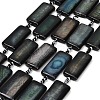 Natural Dragon Veins Agate Beads Strands GG-CBA2A74-01E-2