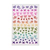 Laser Nail Art Stickers Decals MRMJ-T010-167B-1