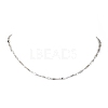 Non-Tarnish 304 Stainless Steel Oval link Chain Necklaces NJEW-JN04745-1