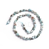 Natural Larimar Beads Strands G-D0002-B38-2