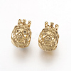 316 Surgical Stainless Steel European Beads STAS-E446-12G-2