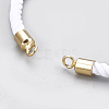 Cotton Cord Bracelet Making KK-F758-03L-G-2