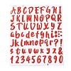 Number & Alphabet & Sign PVC Waterproof Self-Adhesive Sticker DIY-I073-04E-1