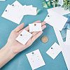 150 Pcs 5 Styles Paper Display Cards CDIS-CA0001-09-3