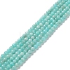 Natural Amazonite Beads Strands X-G-F461-12-4mm-01-1