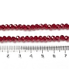 Transparent Glass Beads Strands EGLA-A035-T4mm-D02-5