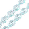 Transparent Glass Beads Strands DGLA-N021-02A-02-1