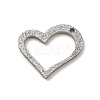 Non-Tarnish 304 Stainless Steel Pendants STAS-J040-17B-P-1