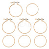Plastic Imitation Bamboo Cross Stitch Embroidery Hoops TOOL-TADJ0001-03A-2