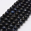 Natural Tiger Eye Bead Strands G-P230-08-A-10mm-1