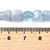 Natural Aquamarine Beads Strands X-G-D0004-A02-04A-4