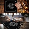 CREATCABIN 1Pc Square Velvet Tarot Tablecloth for Divination AJEW-CN0001-60B-5