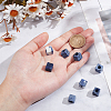 12Pcs Natural Sodalite European Beads G-NB0005-88F-3