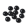 Natural Black Onyx(Dyed and Heated) Cabochons G-Z075-06D-1