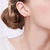 SHEGRACE 925 Sterling Silver Dangle Stud Earrings JE529B-4