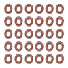 Opaque Acrylic European Beads LS-OACR-TAC0019-006O-2