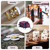 20Pcs Rectangle Polyester Imitation Burlap Packing Pouches Drawstring Bags ABAG-TA0002-02-7
