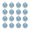 Platinum Plated Alloy Enamel Charms LS-ENAM-S118-04F-P-2