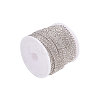 Brass Rhinestone Strass Chains CHC-CJ0001-52-3