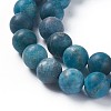 Natural Apatite Beads Strands G-F617-02-6mm-3