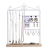 Iron Jewelry Organizer Display Rack ODIS-K003-04-1